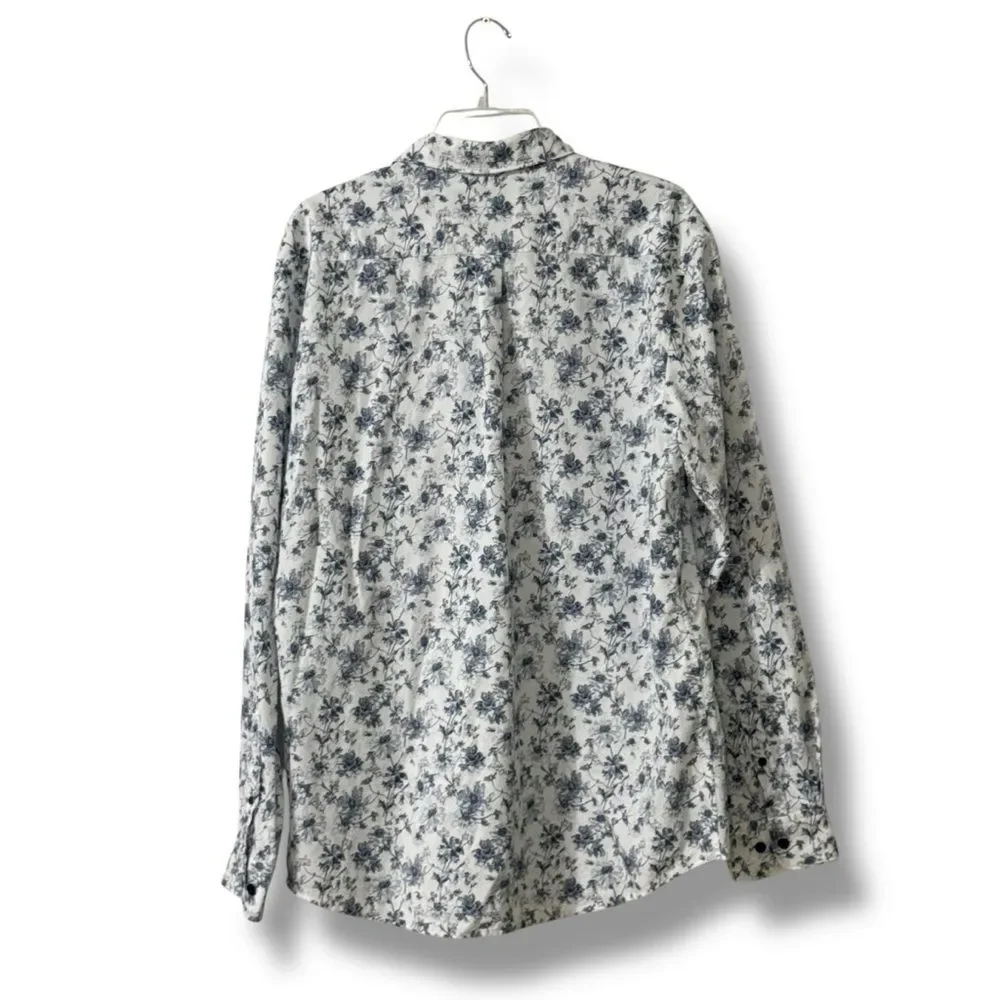 Rodd & Gunn Mount Albert Sports Fit Floral Button Down Shirt Men’s XL - Picture 2 of 9